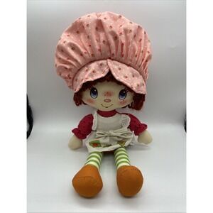 Basic Fun Strawberry Shortcake Plush Rag Doll 2021 Classic Style Red Yarn Hair